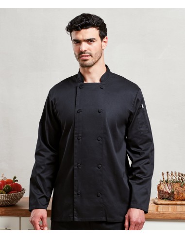 P-PR903-Chefs Long Sleeve Coolchecker® Jacket
